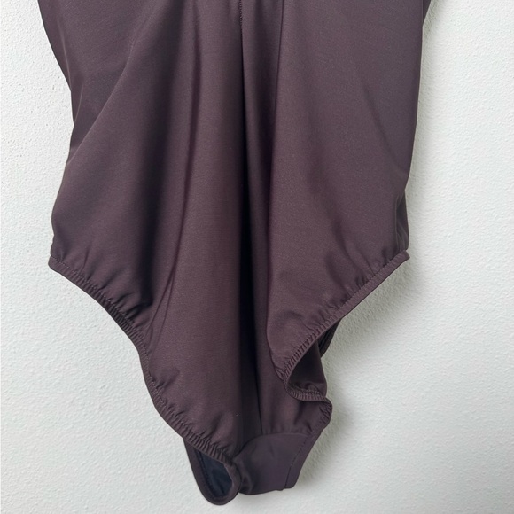 Miraclesuit Women's Swimsuit Brown One Piece Ruched Style #63663 Size 14 - Picture 8 of 15
